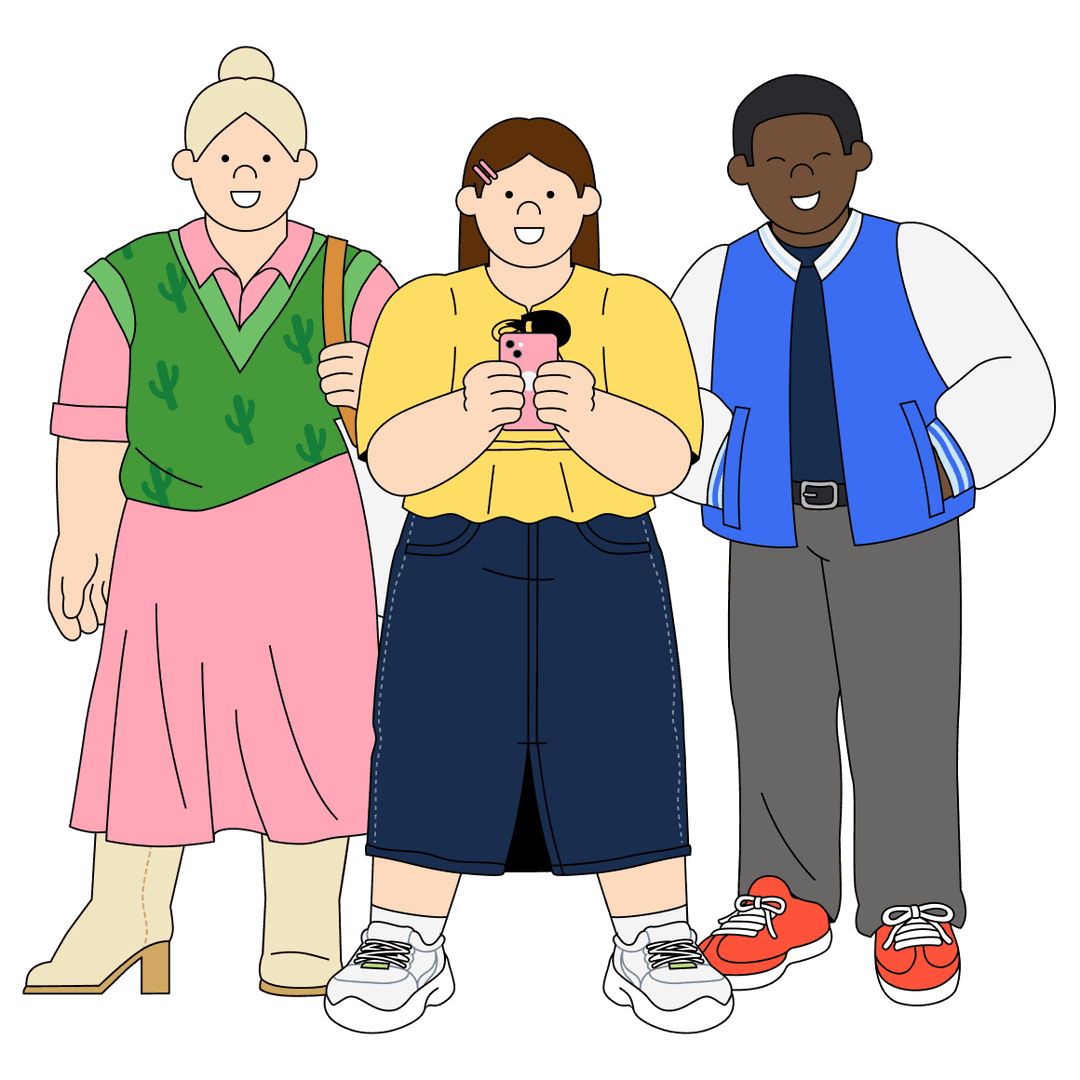 Your neighborhood, your blok illustration